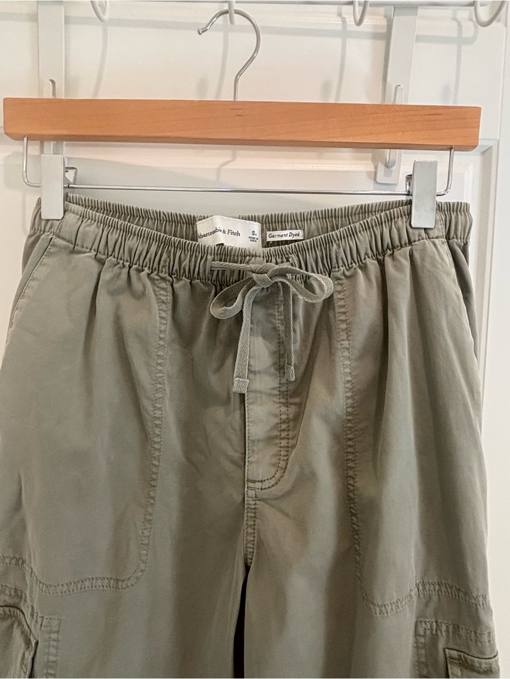 Abercrombie fitch olive army green cargo pants - Picture 2 of 4